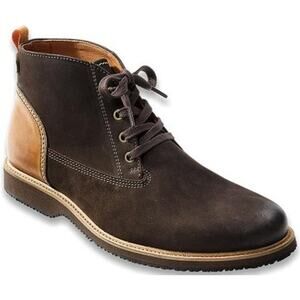 Tommy Bahama Edisto Chukka Boots Nubuck Leather Ankle Lace Up Brown 12M